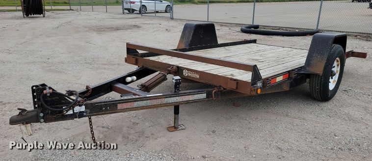 2007 D and K tilt deck utility trailer - DZ6537