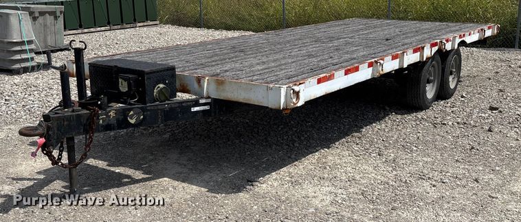 1982 Shop built equipment trailer - EN5587