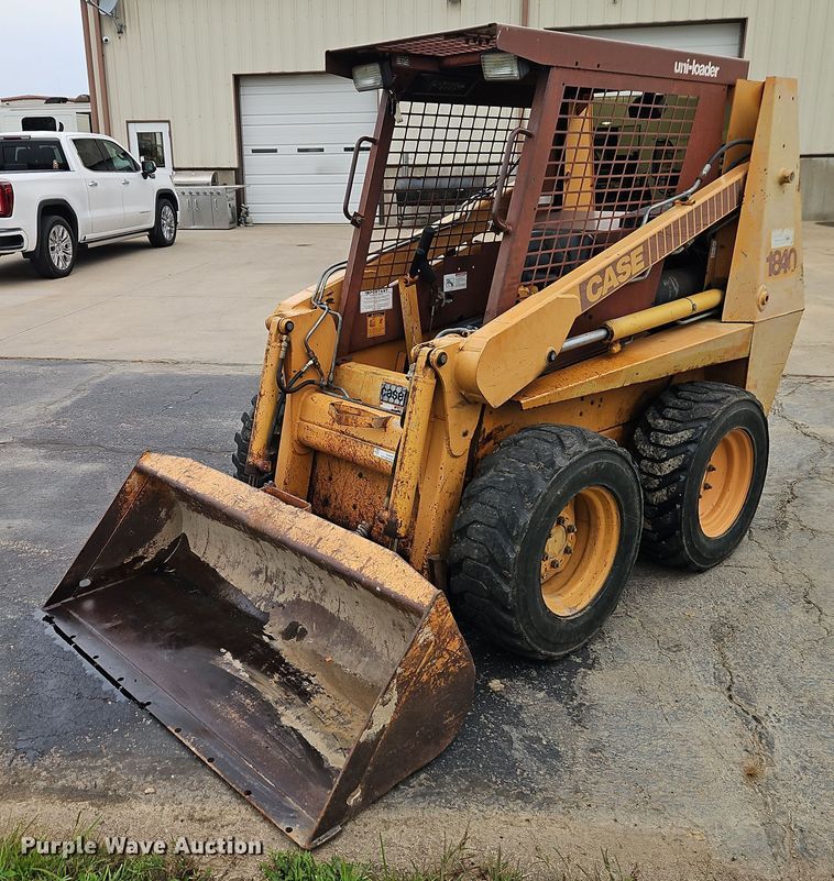 1992 Case 1840 skid steer loader - EO4647