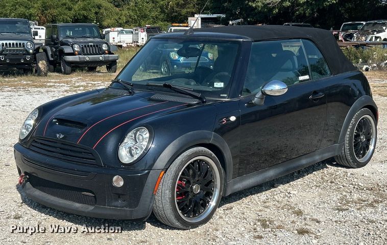2008 Mini Cooper S convertible - ET3182