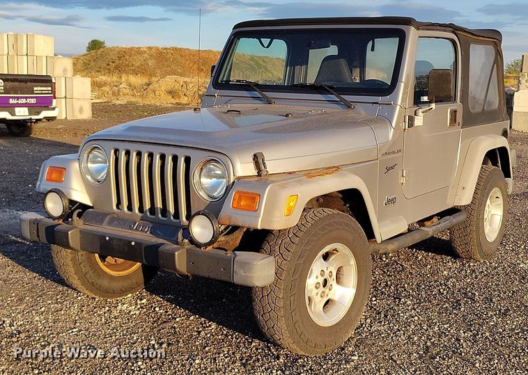 2002 Jeep Wrangler Sport SUV - IP9705