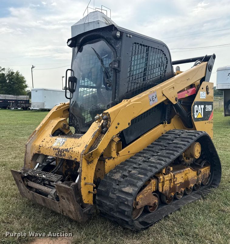 2014 Caterpillar 289D tracked skid steer loader - DJ7791