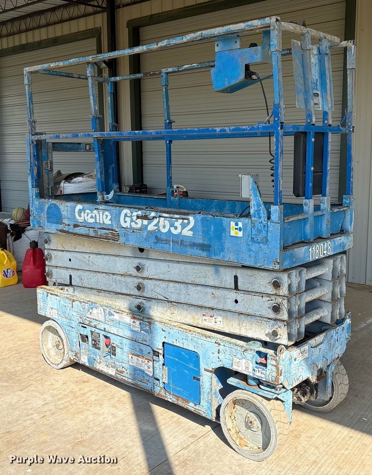 Genie GS-2632 Scissor or Vertical Lift For Sale | Purple Wave Auction