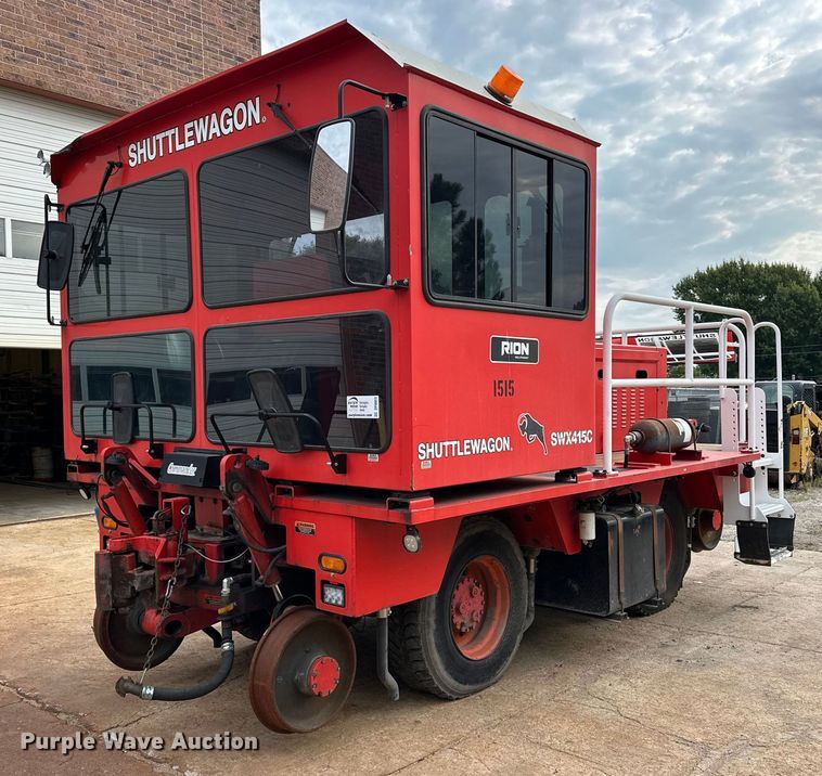 2007 Shuttlewagon SWX415C railcar mover - DP8853