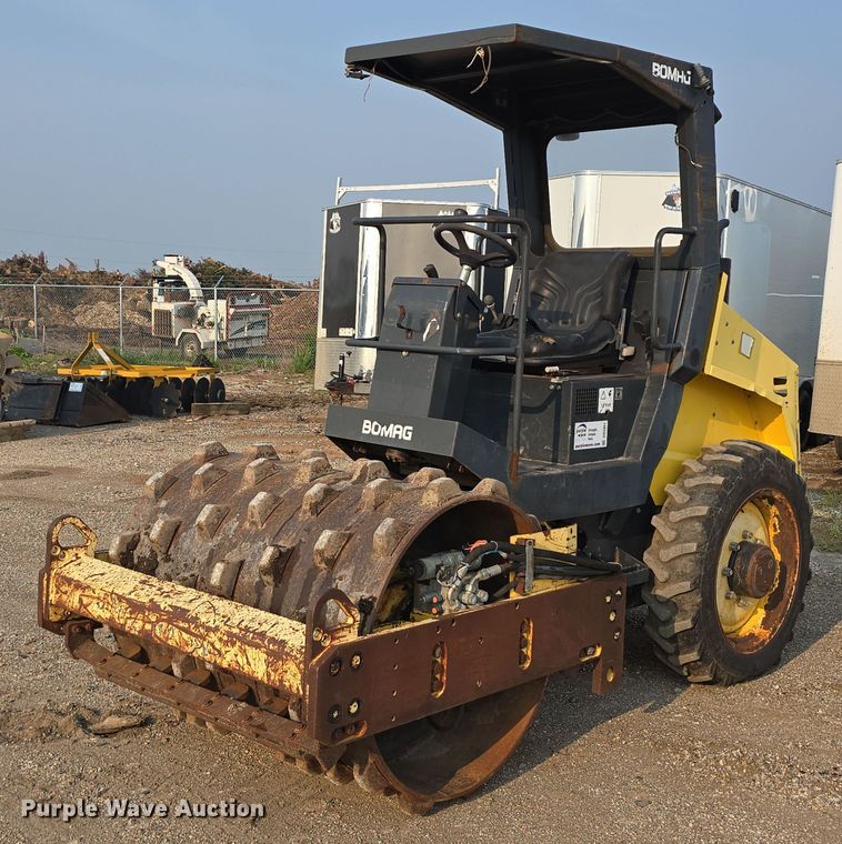 2007 Bomag BW 124 PDH-3 single drum vibratory roller - DR3851