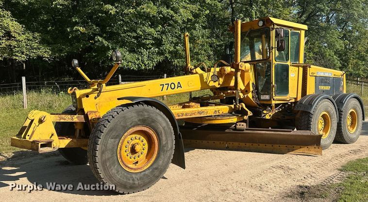 John Deere 770A motor grader - DT6356