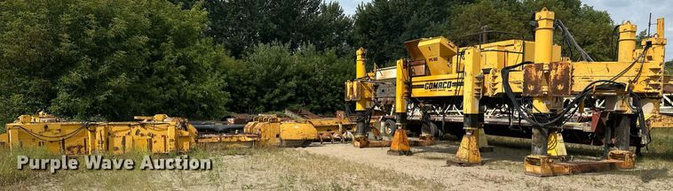 Gomaco PS60 placer spreader - DT6360