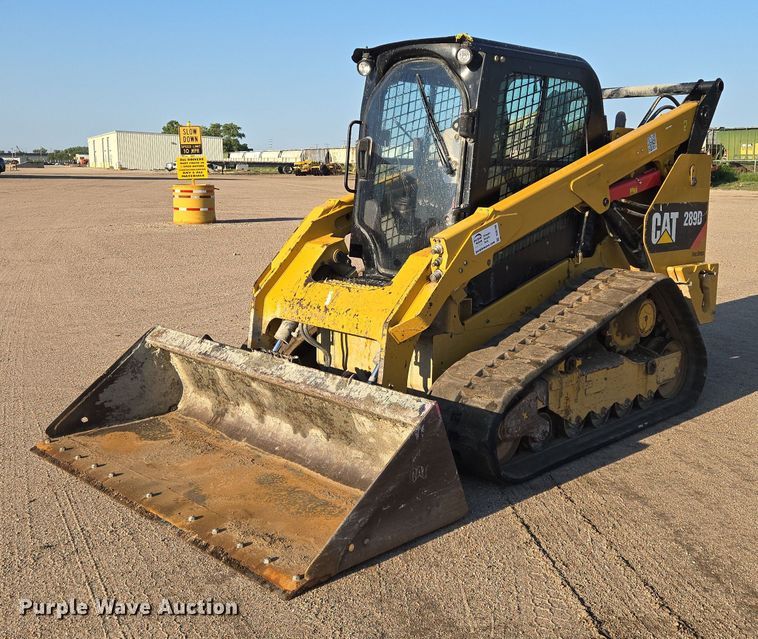 2016 Caterpillar 289D tracked skid steer loader - DU6798