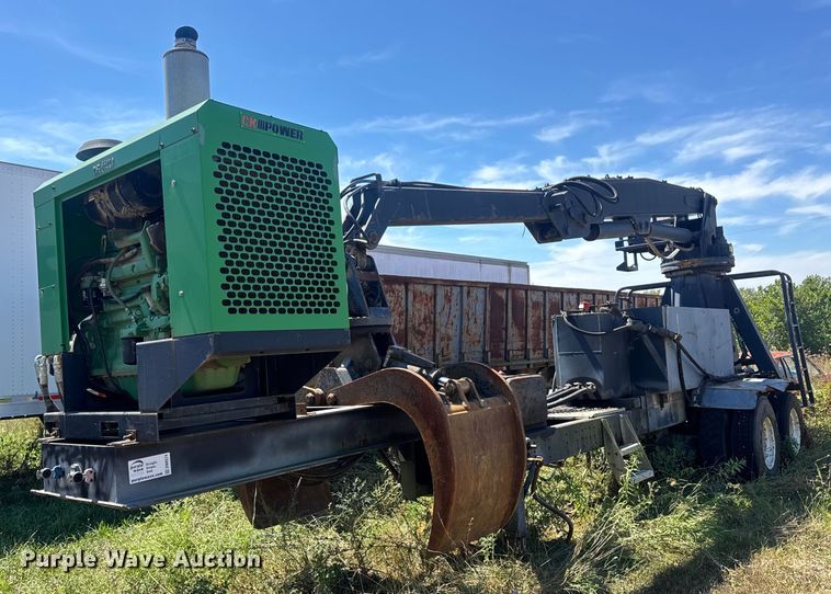 Hood Loaders S-182 grapple trailer - DW6574