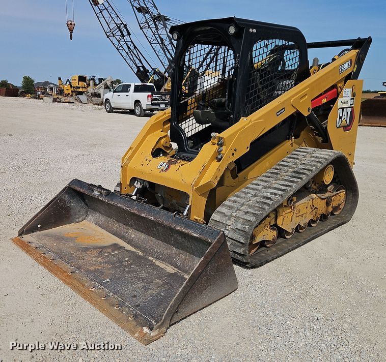 2021 Caterpillar 289D3 tracked skid steer loader - DW6580