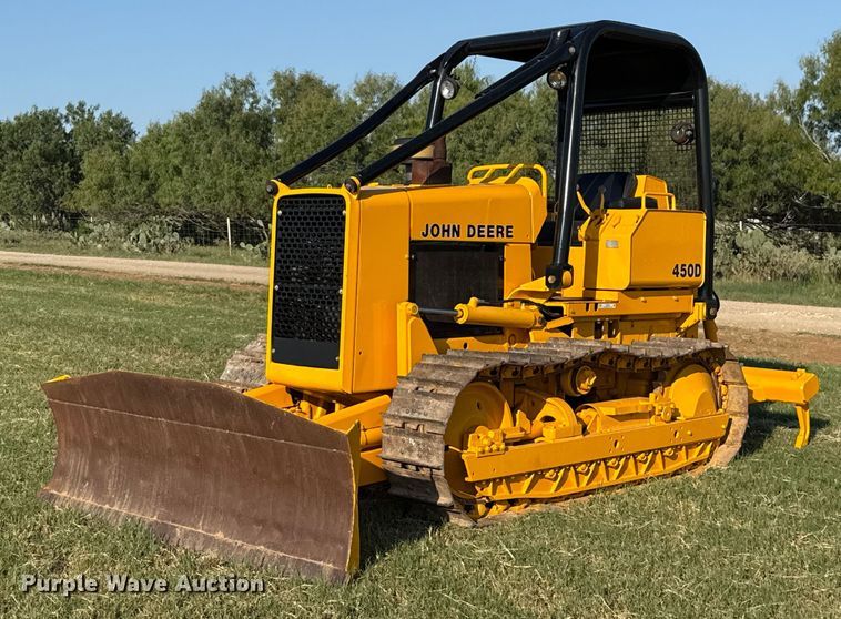 1985 John Deere 450D dozer - DX5781