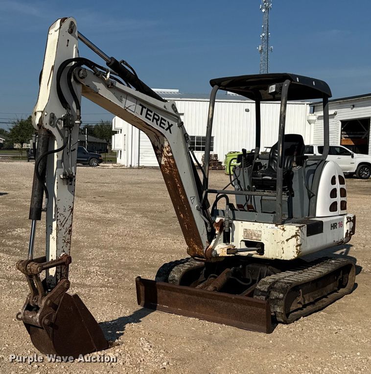 2007 Terex HR 16 mini excavator - DX5796