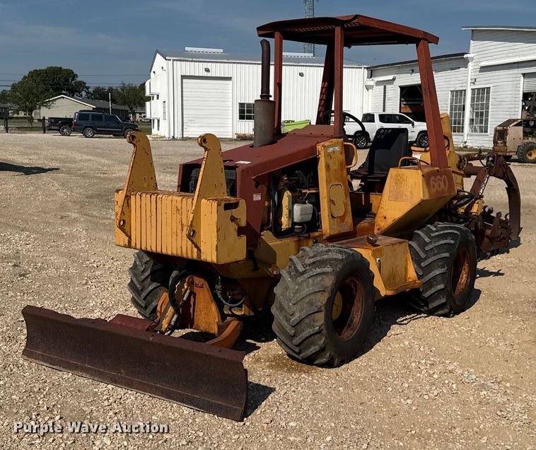 1992 Case 660 trencher - DX5799