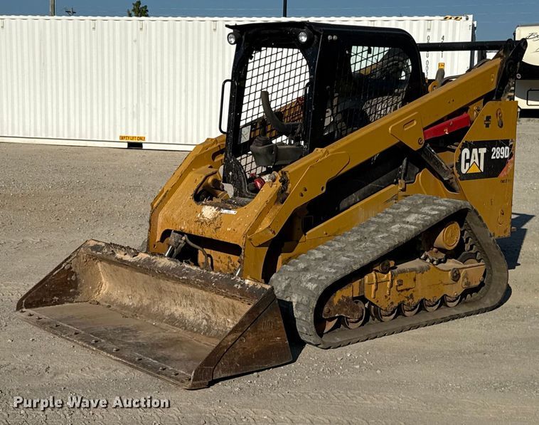 2017 Caterpillar 289D tracked skid steer loader - DZ4251
