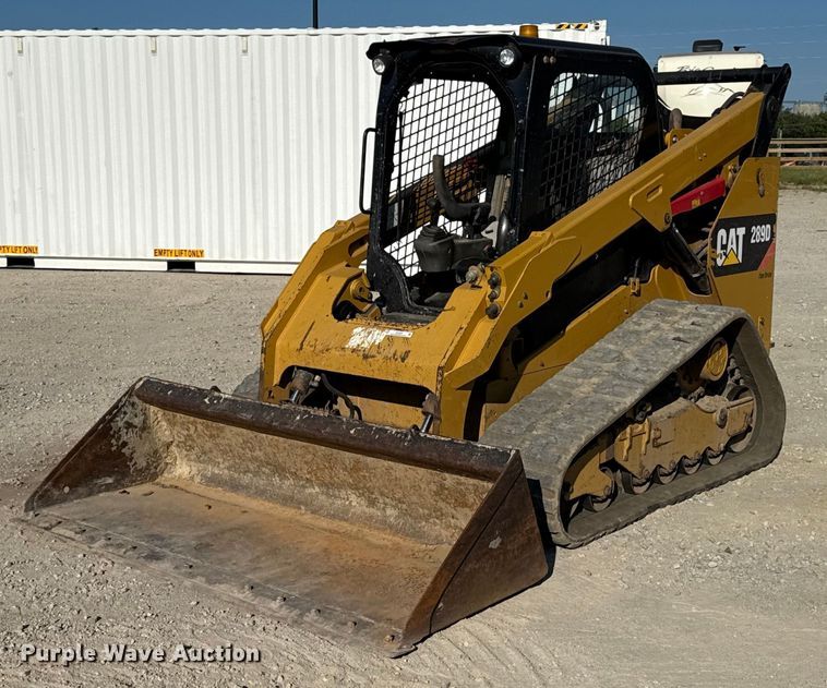 2017 Caterpillar 289D tracked skid steer loader - DZ4252