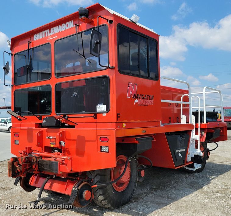 2015 Shuttlewagon Navigator NVX5025 railcar mover - EA2527