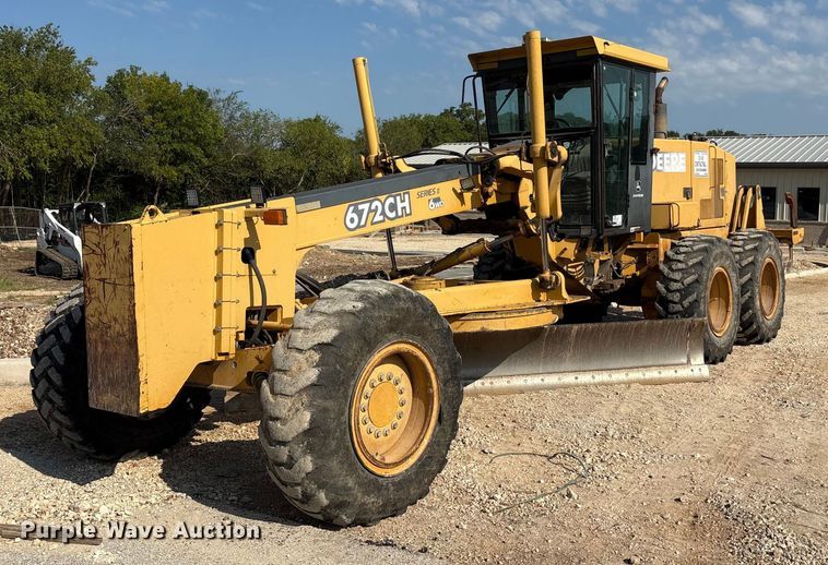 2003 John Deere 672CH motor grader - EA7474