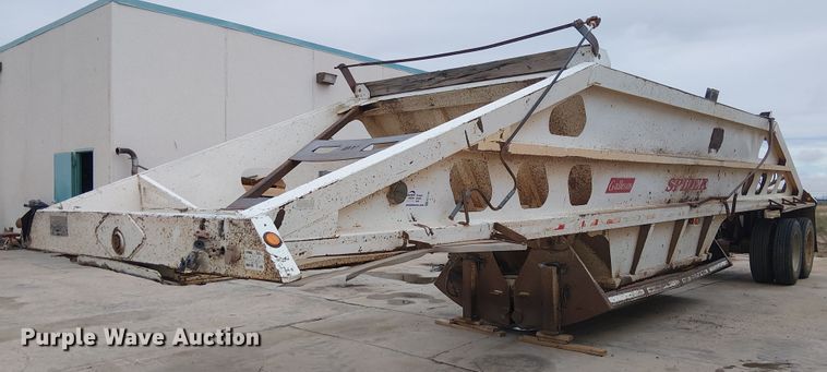 2001 Carrocerias Gallegos Spider bottom dump trailer - EC1185