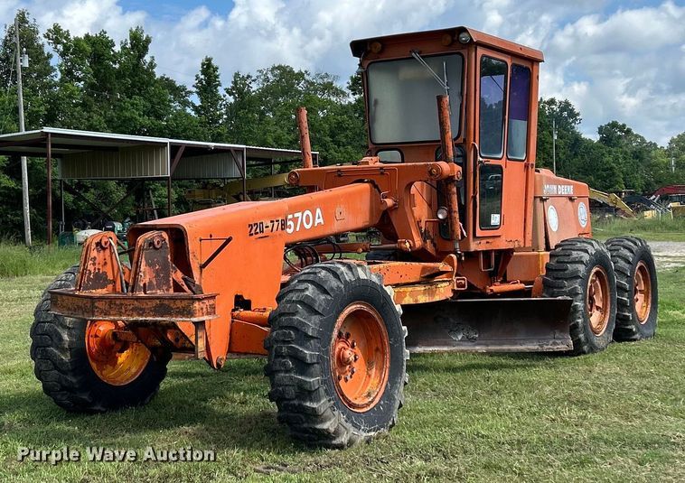 1983 John Deere 570A motor grader - EC1403
