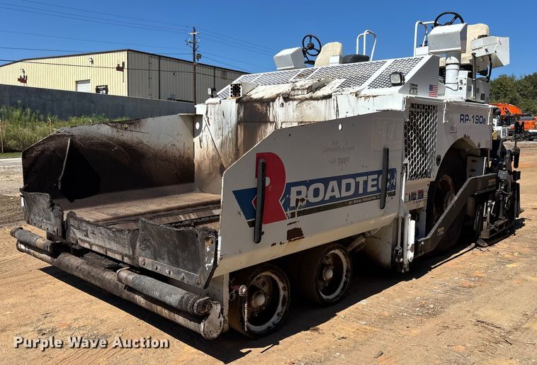 Roadtec RP-190E paver - EC3781
