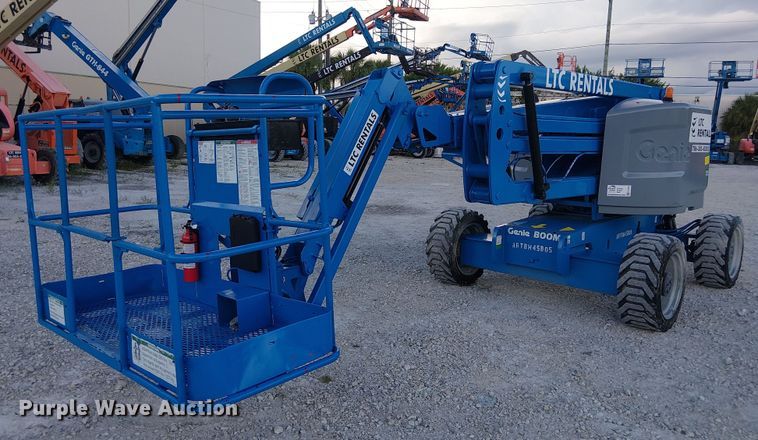 Genie Z45 Boom Lift Prices. How Much Does a Genie Z45 Boom Lift Cost?