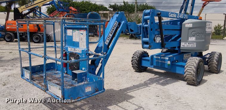 Genie Z45 Boom Lift Prices. How Much Does a Genie Z45 Boom Lift Cost?