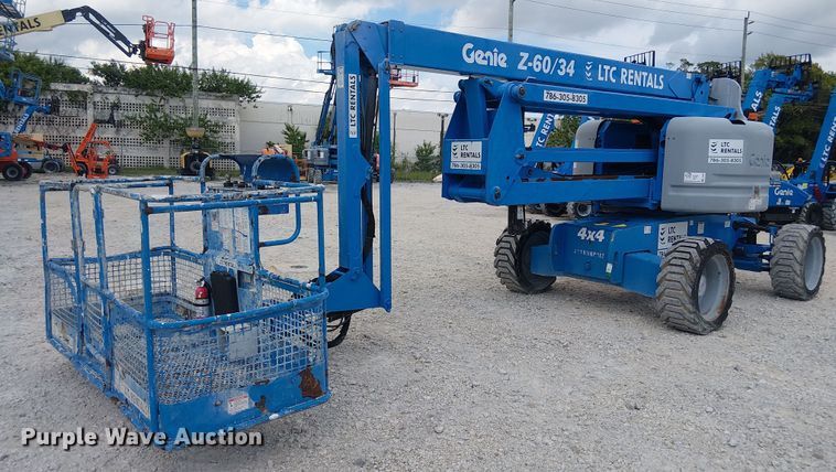 2014 Genie Z-60/34 boom lift - EC3796