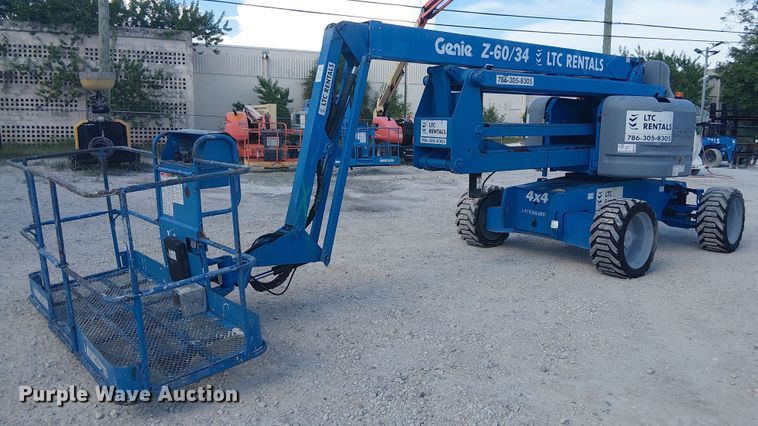 2014 Genie Z-60/34 boom lift - EC3797