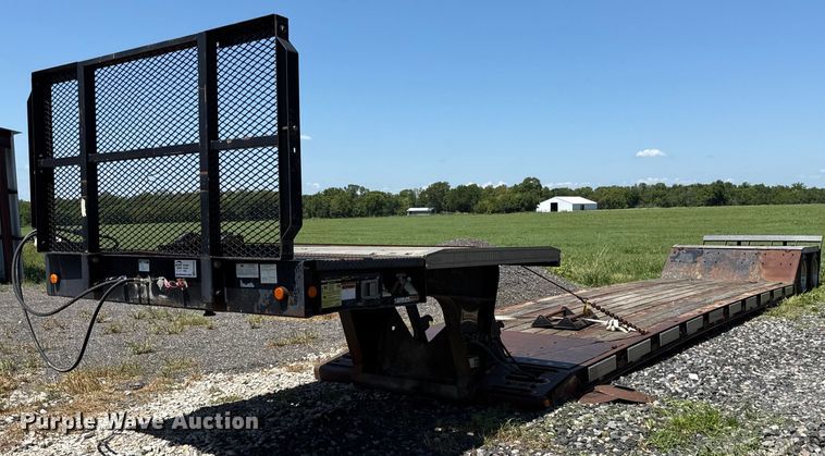2000 Landoll lowboy equipment trailer - ED4465