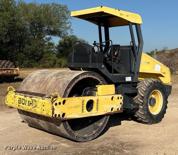 2012 Bomag BW177PDH single drum vibratory roller - ED5862
