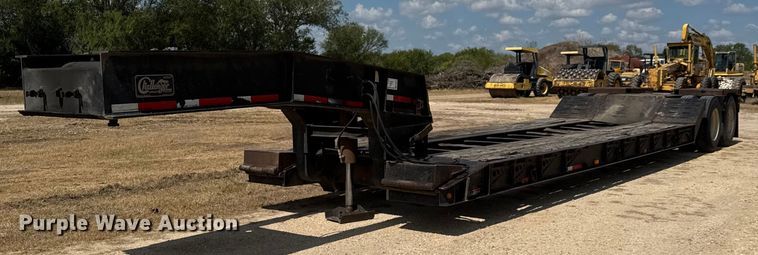 2004 Witzco Challenger RG-35 lowboy equipment trailer - ED5872