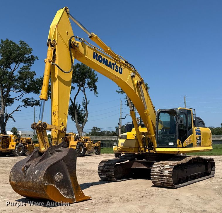 Komatsu PC360LC-11 Hydraulic Excavator For Sale | Purple Wave Auction