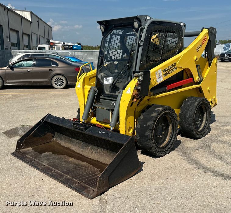 2016 Wacker Neuson SW 28 skid steer loader - EE4015