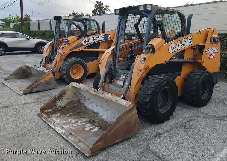 2019 Case SR240 skid steer loader - EL6110
