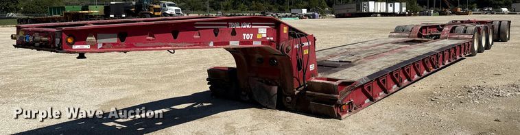 2007 Trail King Trail King Industries lowboy equipment trailer - EN3970