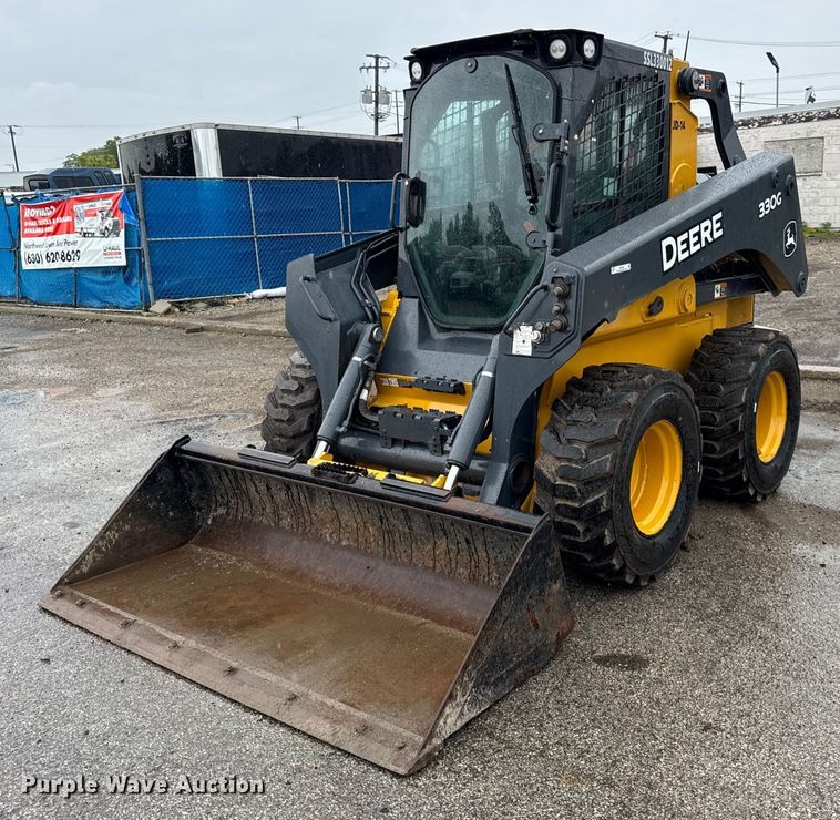 2020 John Deere 330G skid steer loader - ER0020