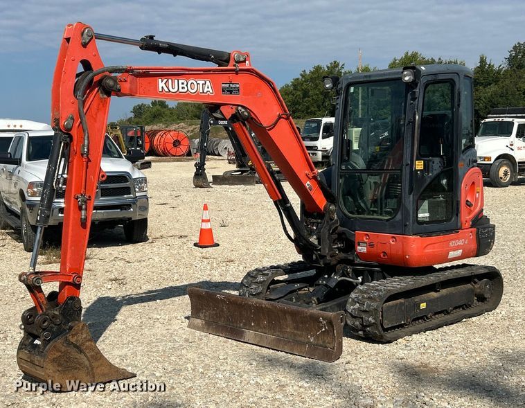2017 Kubota KX040-4 mini excavator - ET3157