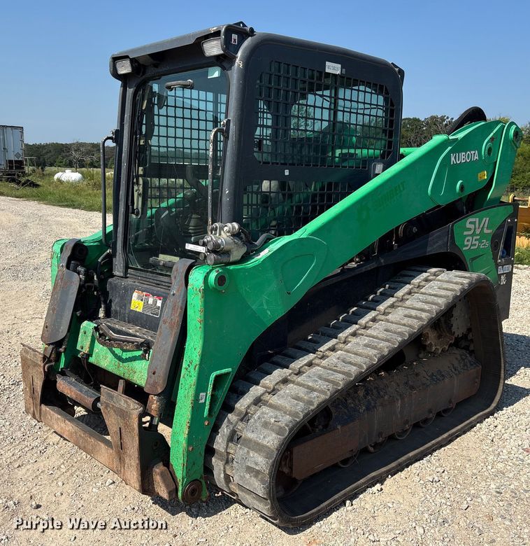 2019 Kubota SVL95-2s tracked skid steer loader - ET7077