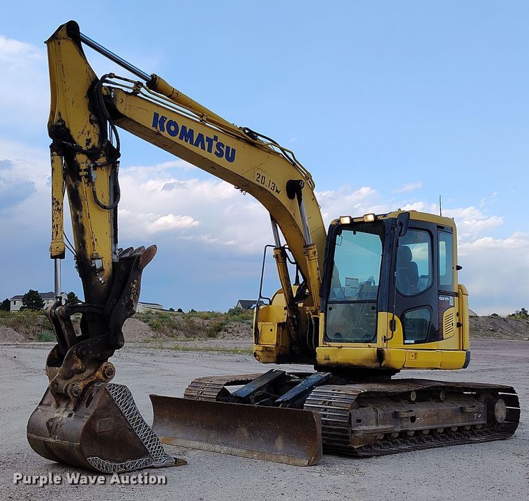 2009 Komatsu PC138USLC-8 mini excavator - IP9704