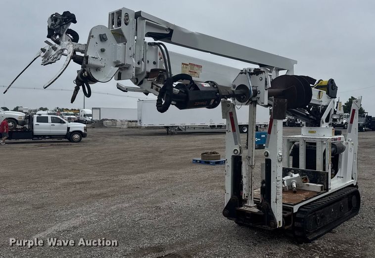 2014 SDP EZ Hauler 55M mini digger derrick - NU9583