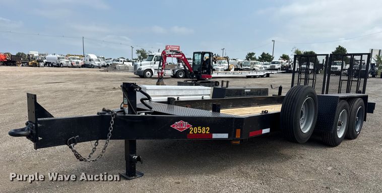 2014 SDP Manufacturing  utility trailer - NU9587