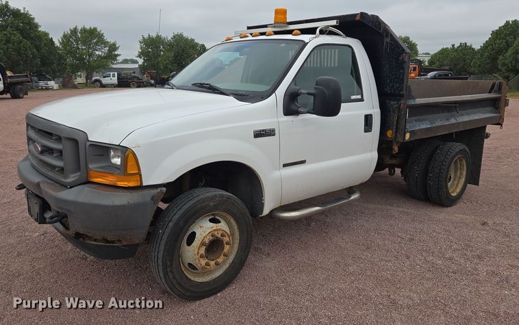 2001 Ford F450 Super Duty dump truck - DY1142