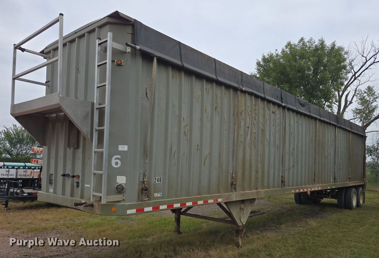 2017 Wilkens 48125SCGO walking floor trailer - DY1151