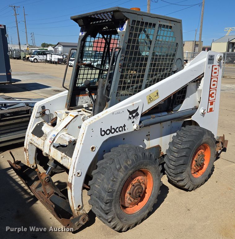 1997 Bobcat 863H skid steer loader - DY1195