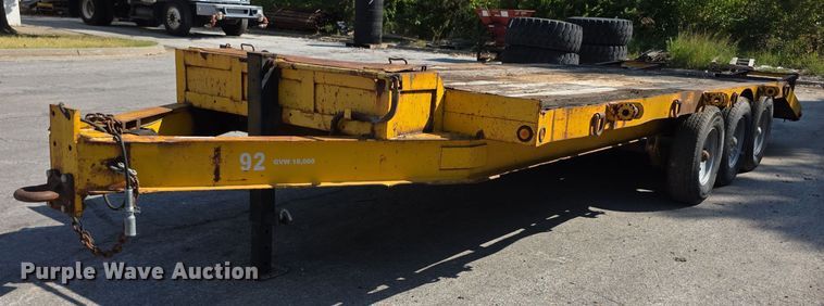 1982 JFW W3 equipment trailer - DZ6295
