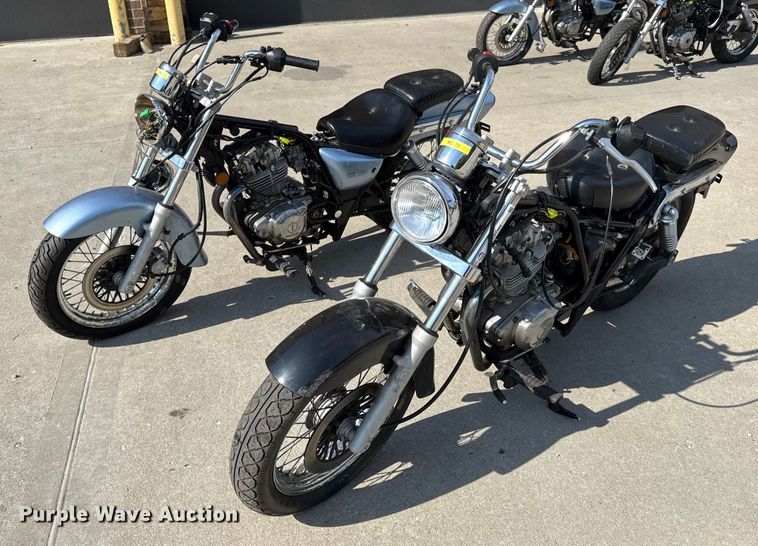 (2) Suzuki GZ250 motorcycles - EH7482