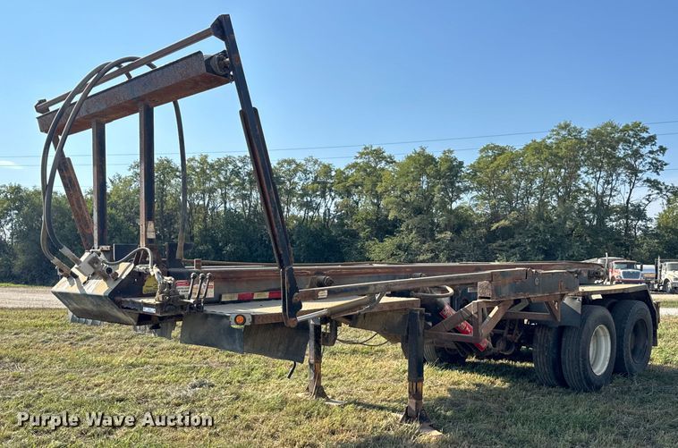 2017 Benlee TASMDS26S roll-off container trailer - ER0114