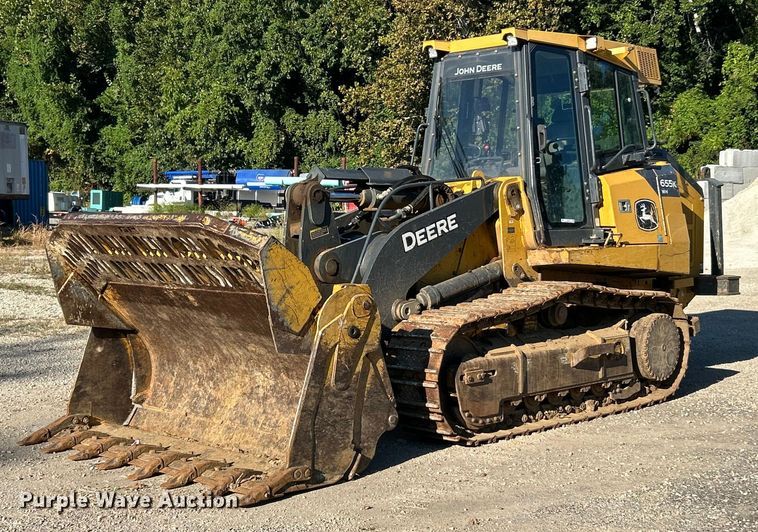 2020 John Deere 655K WH track loader - ET3140