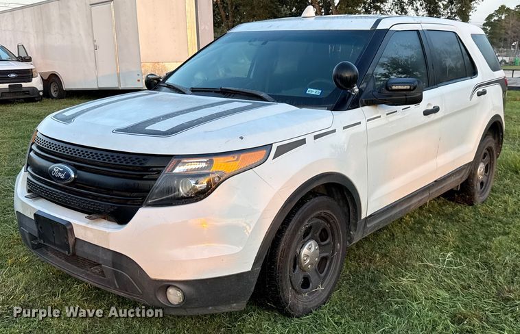 2014 Ford Explorer Police Interceptor SUV - EU0035