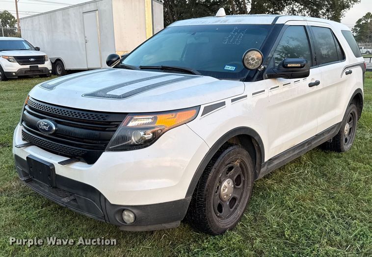 2014 Ford Explorer Police Interceptor SUV - EU0036